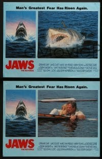 3r521 JAWS: THE REVENGE 6 LCs 1987 Lorraine Gary, Mario Van Peebles, Michael Caine!