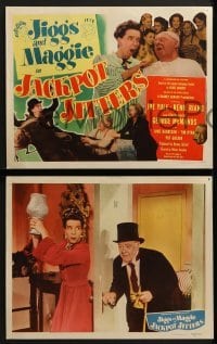 3r175 JIGGS & MAGGIE IN JACKPOT JITTERS 8 LCs 1949 George McManus, Renie Riano, Joe Yule!