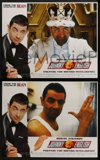 3r178 JOHNNY ENGLISH 8 LCs 2003 Natalie Imbruglia, Ben Miller, Rowan Atkinson in title role!