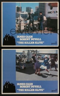 3r179 KILLER ELITE 8 LCs 1975 James Caan, Robert Duvall, directed by Sam Peckinpah!