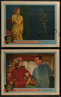 3r824 KILLER IS LOOSE 3 LCs 1956 Budd Boetticher directed, Joseph Cotten & Rhonda Fleming!