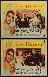 3r444 MARRYING KIND 7 LCs 1952 pretty bride Judy Holliday, Aldo Ray, directed by George Cukor!