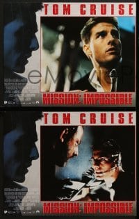 3r007 MISSION IMPOSSIBLE 10 LCs 1996 Tom Cruise, Jean Reno, Brian De Palma directed!