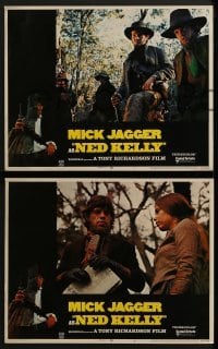 3r229 NED KELLY 8 LCs 1970 Mick Jagger as legendary Australian bandit, Tony Richardson!
