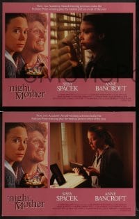 3r448 NIGHT MOTHER 7 LCs 1986 great images of Sissy Spacek & Anne Bancroft!