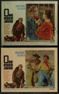 3r620 ONE EYED JACKS 5 LCs 1961 great images of star & director Marlon Brando!