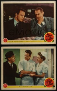 3r622 PEOPLE VS. DR. KILDARE 5 LCs 1941 Lew Ayres, Lionel Barrymore, Bonita Granville!