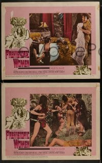 3r853 PREHISTORIC WOMEN 3 LCs 1966 Hammer sexploitation, Slave Girls, Martine Beswick!
