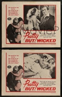 3r739 PRETTY BUT WICKED 4 LCs 1965 she teased men too far & they turned on her!