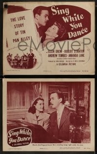 3r293 SING WHILE YOU DANCE 8 LCs 1946 Ellen Drew, Kirby Grant, Andrew Tombes!