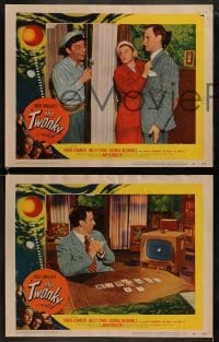 3r867 TWONKY 3 LCs 1953 great images of Arch Oboler, Gloria Blondell, Hans Conried!