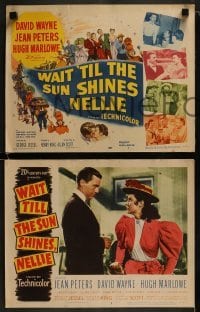 3r370 WAIT 'TIL THE SUN SHINES, NELLIE 8 LCs 1952 David Wayne, Jean Peters, Hugh Marlowe, musical!