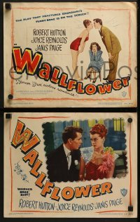 3r373 WALLFLOWER 8 LCs 1948 Robert Hutton, Joyce Reynolds & Janis Paige, from the Broadway play!