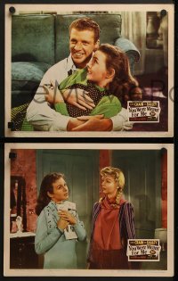 3r651 YOU WERE MEANT FOR ME 5 LCs 1948 romantic images of Dan Dailey, pretty Jeanne Crain!