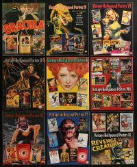 3s184 LOT OF 9 VINTAGE HOLLYWOOD POSTERS AUCTION CATALOGS 1990s-2000s filled with color images!