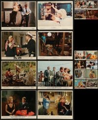 3s386 LOT OF 20 COLOR 8X10 STILLS 1960s great scenes from a variety of different movies!