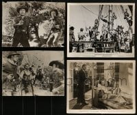 3s441 LOT OF 4 8X10 STILLS 1930s-1960s great scenes from a variety of different movies!