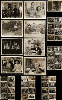 3s340 LOT OF 49 8X10 STILLS 1930s-1940s great scenes from a variety of different movies!