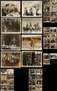 3s344 LOT OF 43 8X10 STILLS WITH DISCOLORATION 1930s-1940s great scenes from a variety of movies!