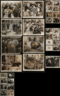 3s355 LOT OF 33 8X10 STILLS WITH DISCOLORATION 1930s-1940s great scenes from a variety of movies!