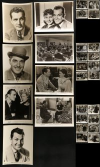 3s367 LOT OF 28 KENT TAYLOR 8X10 STILLS 1930s-1960s great scenes from several of his movies!