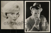 3s545 LOT OF 2 8X10 REPRO PHOTOS 1980s portraits of Lon Chaney Sr. by Freulich & Marilyn Monroe!