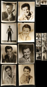 3s399 LOT OF 18 CORNEL WILDE 8X10 STILLS 1940s-1950s great portraits of the leading man!