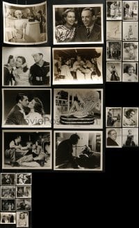 3s368 LOT OF 28 8X10 STILLS 1940s-1950s great portraits & scenes from a variety of movies!