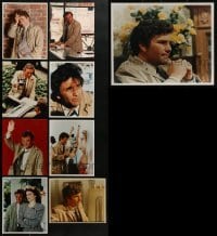 3s536 LOT OF 9 COLOR 8X10 REPRO PHOTOS OF PETER FALK AS LT. COLUMBO 1970s great images!