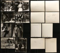 3s432 LOT OF 8 CHARLIE CHAPLIN 8X10 PHOTOS 1970s great images of the Hollywood comedy legend!