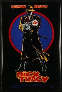3s251 LOT OF 35 UNFOLDED DICK TRACY 18X27 SPECIAL POSTERS 1990 great artwork of the detective!