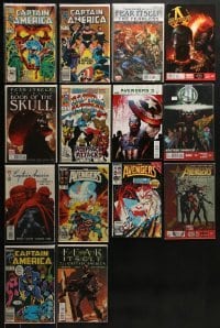 3s154 LOT OF 14 CAPTAIN AMERICA COMIC BOOKS 1980s-2000s Marvel Comics, The Avengers!