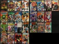 3s145 LOT OF 26 DC COMIC BOOKS 1980s-1990s Justice League, The Shadow, Teen Titans & more!