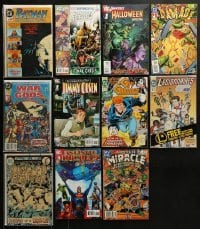 3s157 LOT OF 11 DC #1 COMIC BOOKS 1980s-2010s Batman, Justice League, Damage & many more!