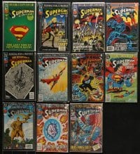 3s156 LOT OF 11 SUPERMAN DEATH AND RETURN COMIC BOOKS 1993 D.C. Action Comics!