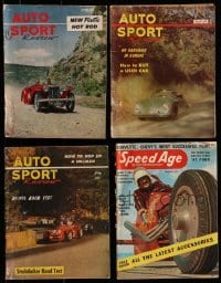 3s144 LOT OF 4 CAR MAGAZINES 1950s wonderful images & information about classic cars!