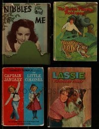 3s170 LOT OF 4 CHILDREN'S HARDCOVER BOOKS 1940s-1960s all with great artwork on the dust jackets!