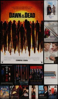 3s509 LOT OF 17 UNFOLDED MOSTLY DOUBLE-SIDED 27X40 ONE-SHEETS 1980s-2000s great movie images!