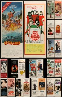 3s201 LOT OF 23 UNFOLDED INSERTS 1960s-1980s great images from a variety of different movies!