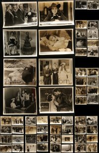 3s327 LOT OF 66 8X10 STILLS 1930s-1950s great scenes from a variety of different movies!