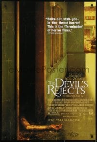 3w220 DEVIL'S REJECTS advance 1sh 2005 July style, directed by Rob Zombie, they must be stopped!