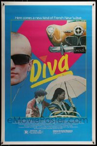3w229 DIVA 1sh 1982 Jean Jacques Beineix, Frederic Andrei, a new kind of French New Wave!