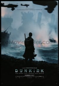 3w243 DUNKIRK teaser DS 1sh 2017 Christopher Nolan, Tom Hardy, Murphy, event that shaped our world!