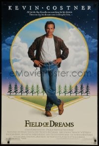 3w284 FIELD OF DREAMS DS 1sh 1989 Kevin Costner baseball classic, if you build it, they will come