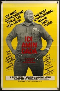 3w411 IDI AMIN DADA 1sh 1975 most controversial film about most controversial Ugandan dictator!