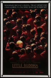 3w523 LITTLE BUDDHA 1sh 1994 directed by Bernardo Bertolucci, Keanu Reeves as Buddha!
