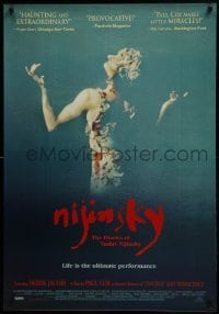 3w630 NIJINSKY THE DIARIES OF VASLAV NIJINSKY DS 1sh 2001 life story of dancer Vaslav Nijinsky!