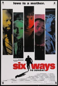 3w796 SIX WAYS TO SUNDAY 1sh 1997 Deborah Harry, Norman Reedus, Adrien Brody, Isaac Hayes!