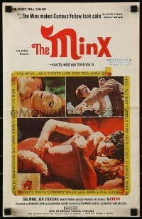 3x780 MINX pressbook 1969 she's exactly what you think she is, lots of sexy images!