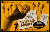 3x953 TWIST ALL NIGHT pressbook 1962 Louis Prima, great images of sexy dancing June Wilkinson!